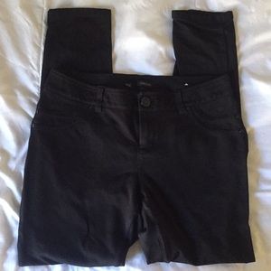 Black Ponte Dress Pants